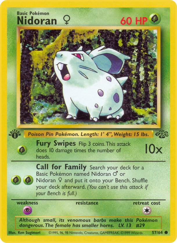 Nidoran F [Jungle - 57/64]