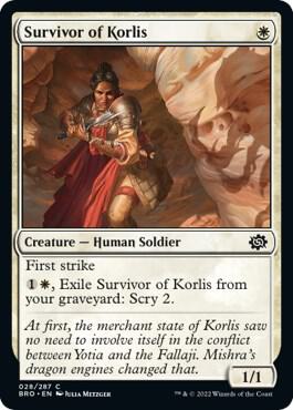 Survivor of Korlis [The Brothers' War - 28]