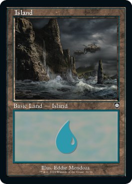 Island (31) (Retro Frame)