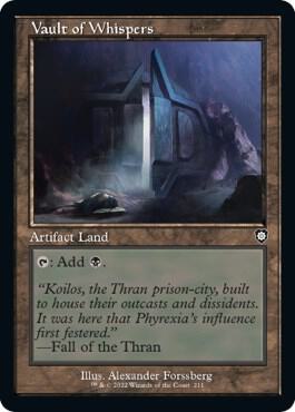 Vault of Whispers (Retro Frame) [Commander: The Brothers' War - 211]