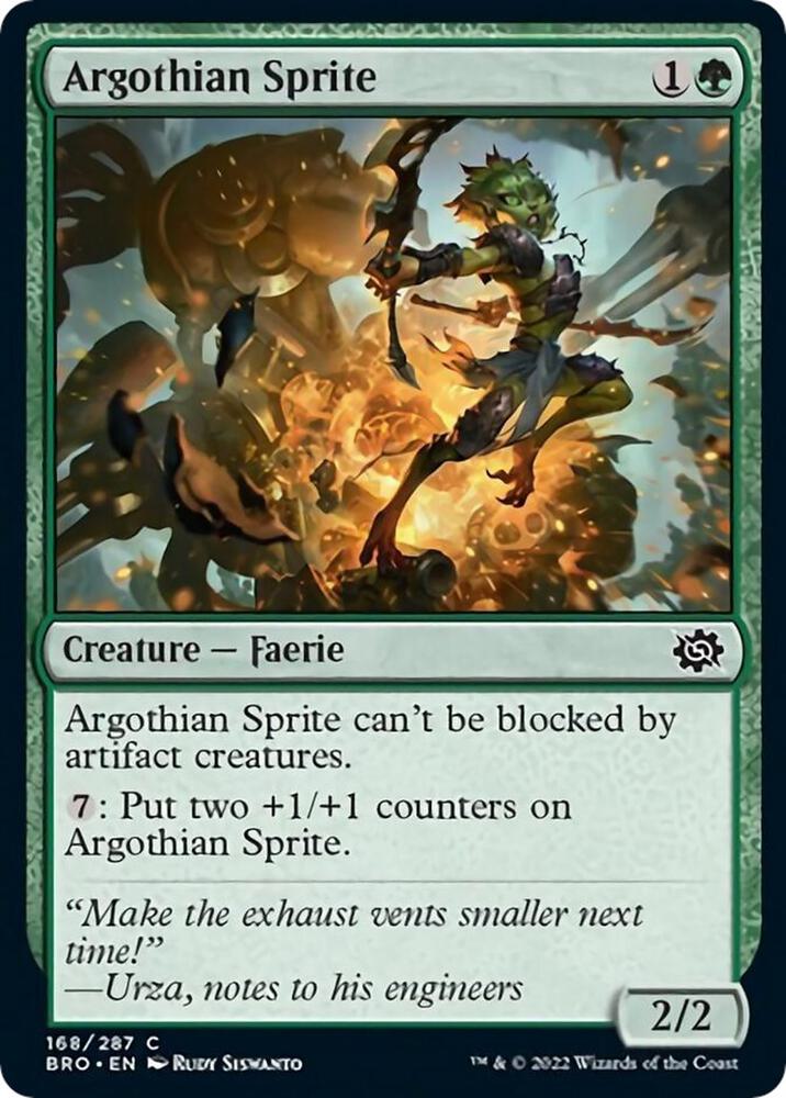 Argothian Sprite [The Brothers' War - 168]