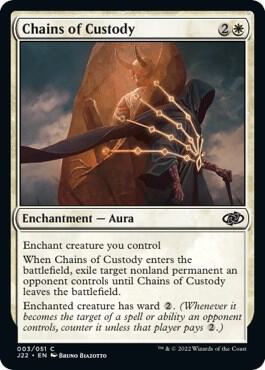 Chains of Custody [Jumpstart 2022 - 3]