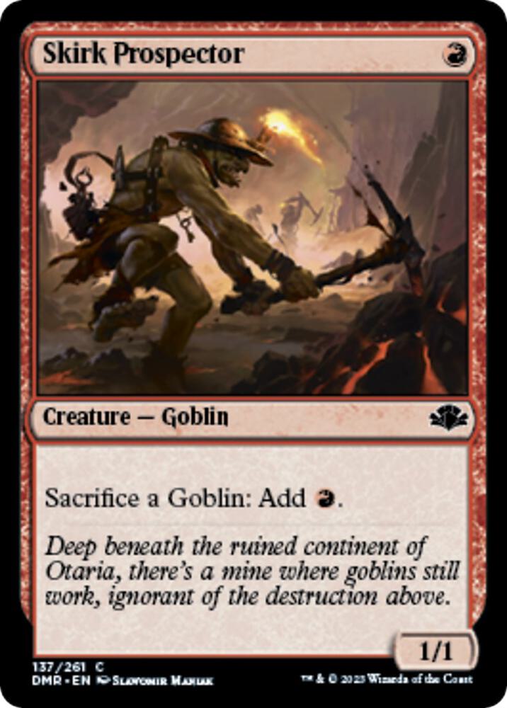 Skirk Prospector [Dominaria Remastered - 137]