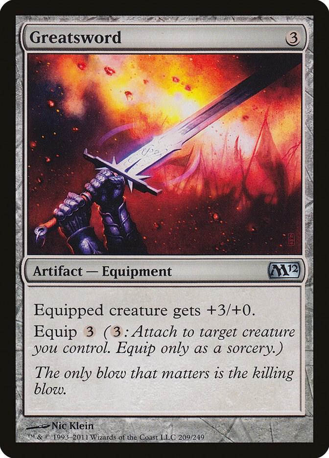 Greatsword [Magic 2012 (M12) - 209]