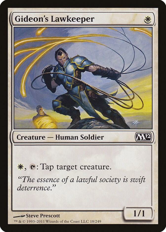Gideon's Lawkeeper [Magic 2012 (M12) - 18]