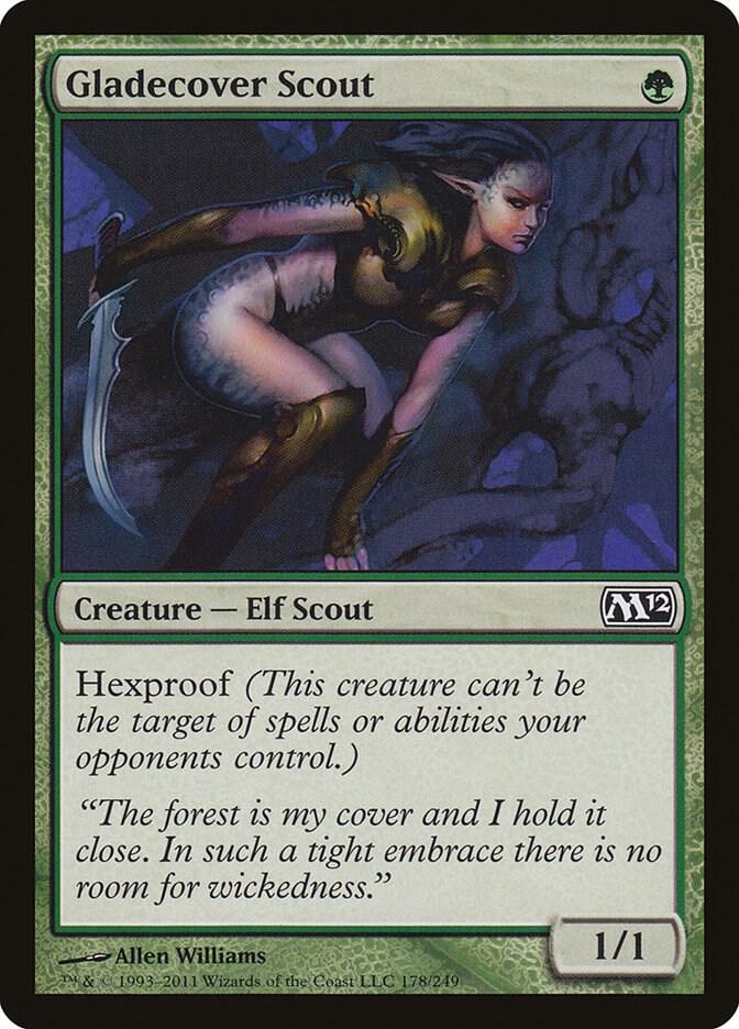 Gladecover Scout [Magic 2012 (M12) - 178]