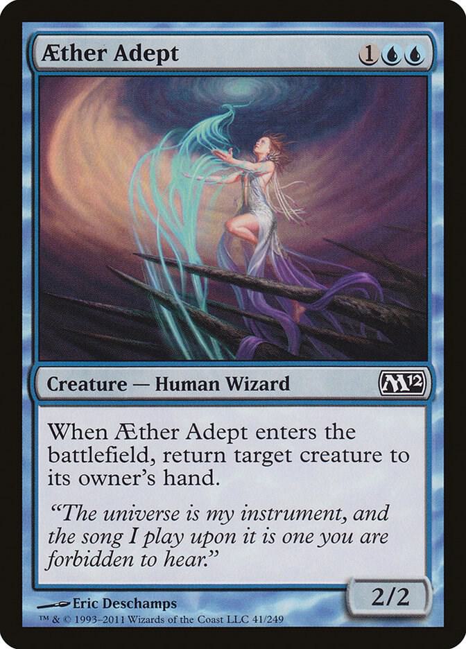 Aether Adept [Magic 2012 (M12) - 41]