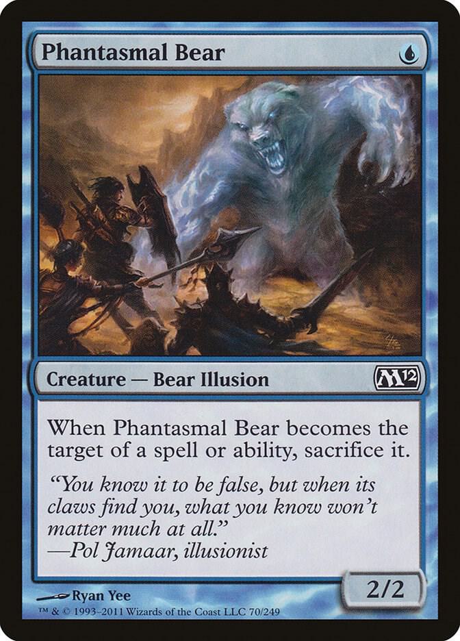 Phantasmal Bear [Magic 2012 (M12) - 70]