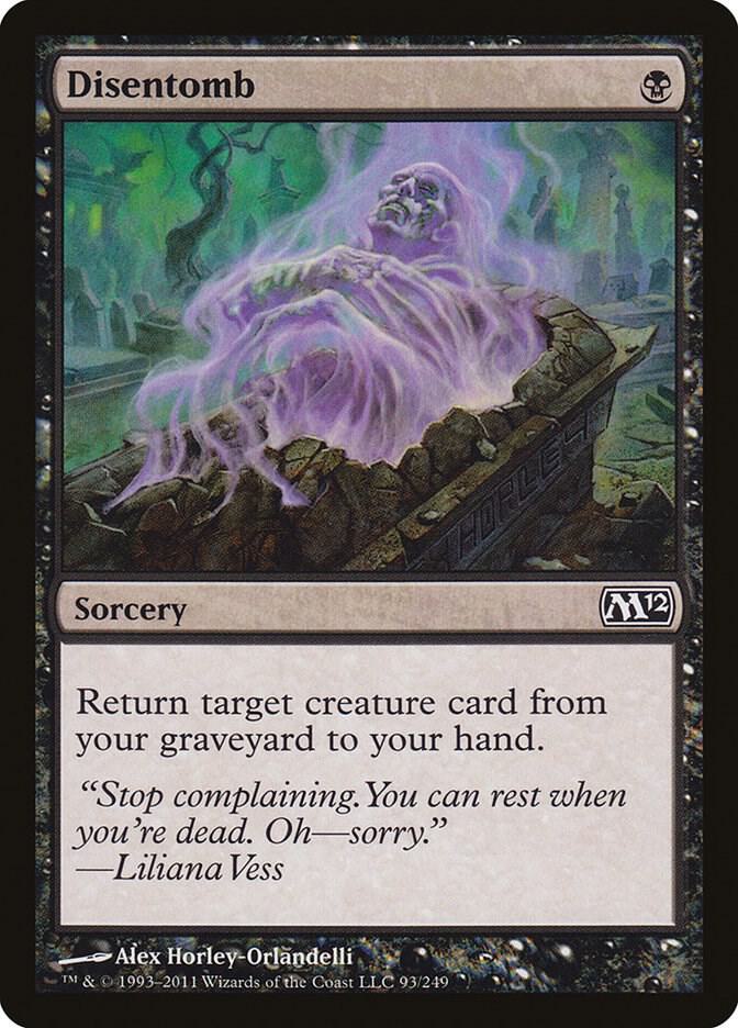 Disentomb [Magic 2012 (M12) - 93]