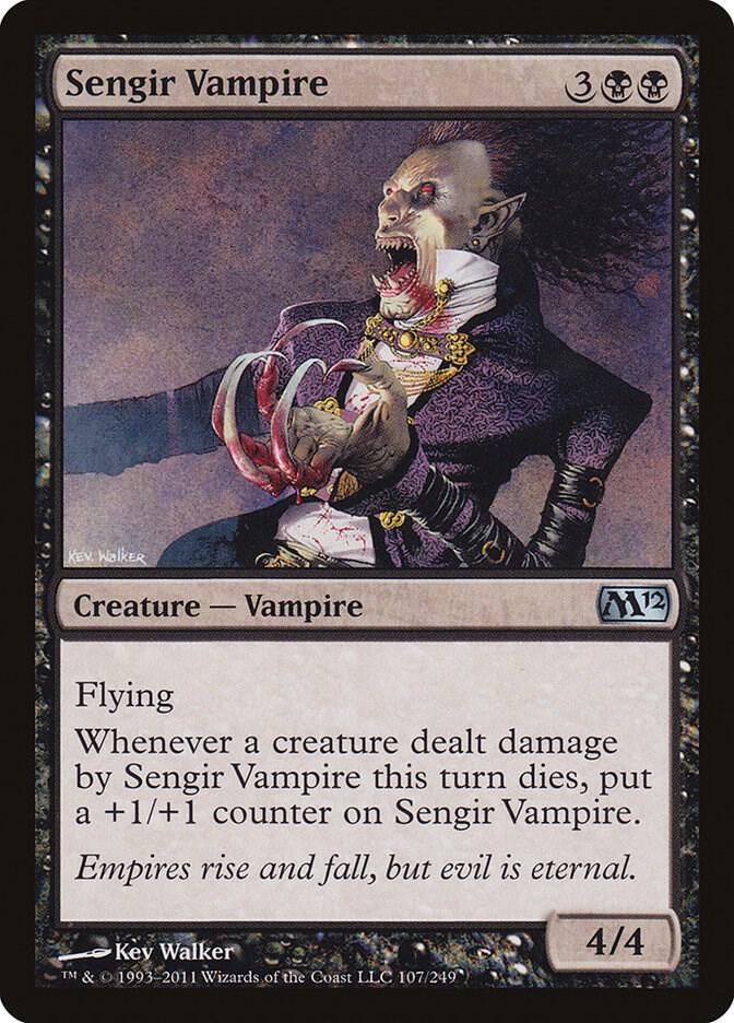 Sengir Vampire [Magic 2012 (M12) - 107]