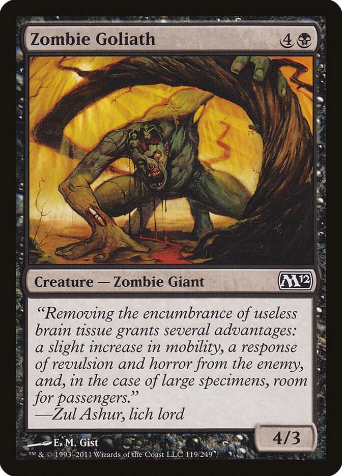 Zombie Goliath [Magic 2012 (M12) - 119]
