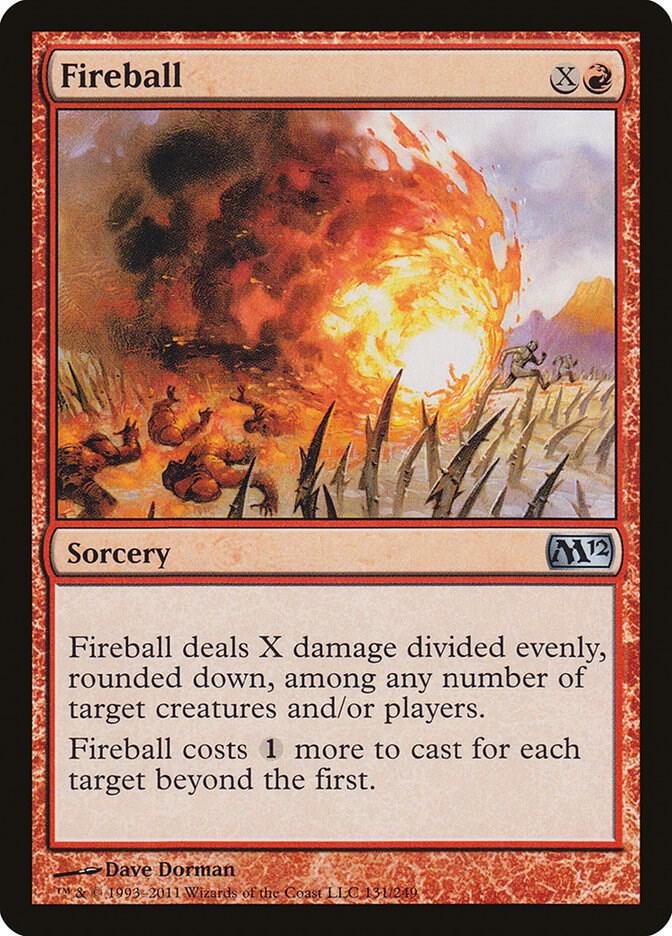 Fireball [Magic 2012 (M12) - 131]