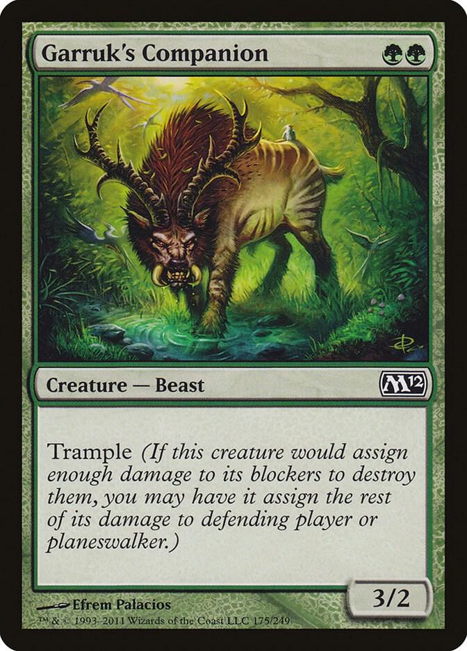 Garruk's Companion [Magic 2012 (M12) - 175]