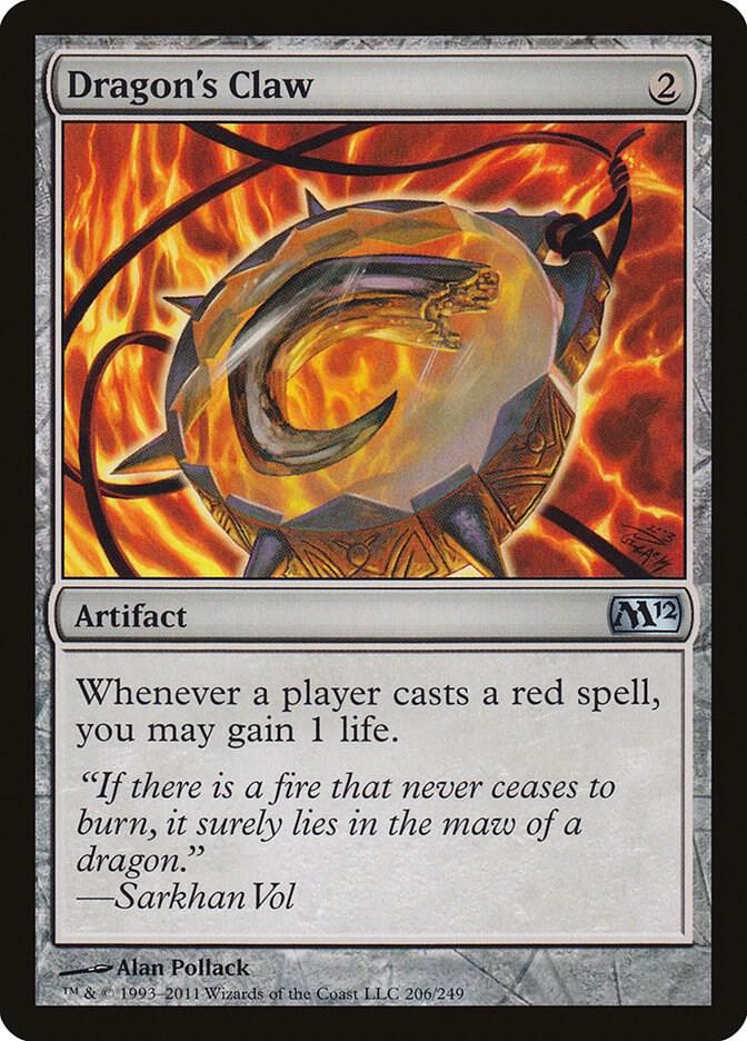 Dragon's Claw [Magic 2012 (M12) - 206]