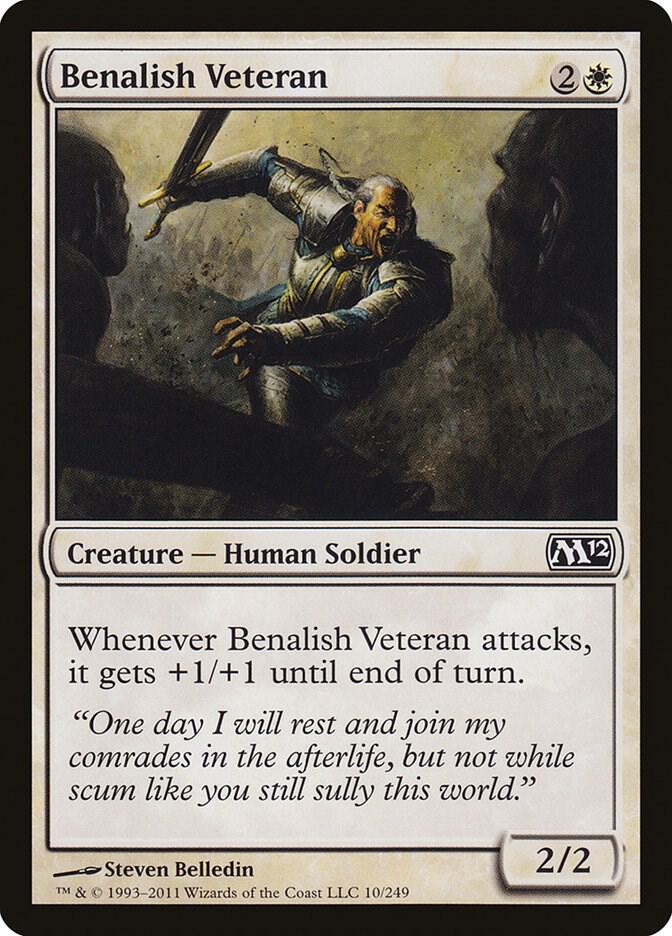Benalish Veteran [Magic 2012 (M12) - 10]