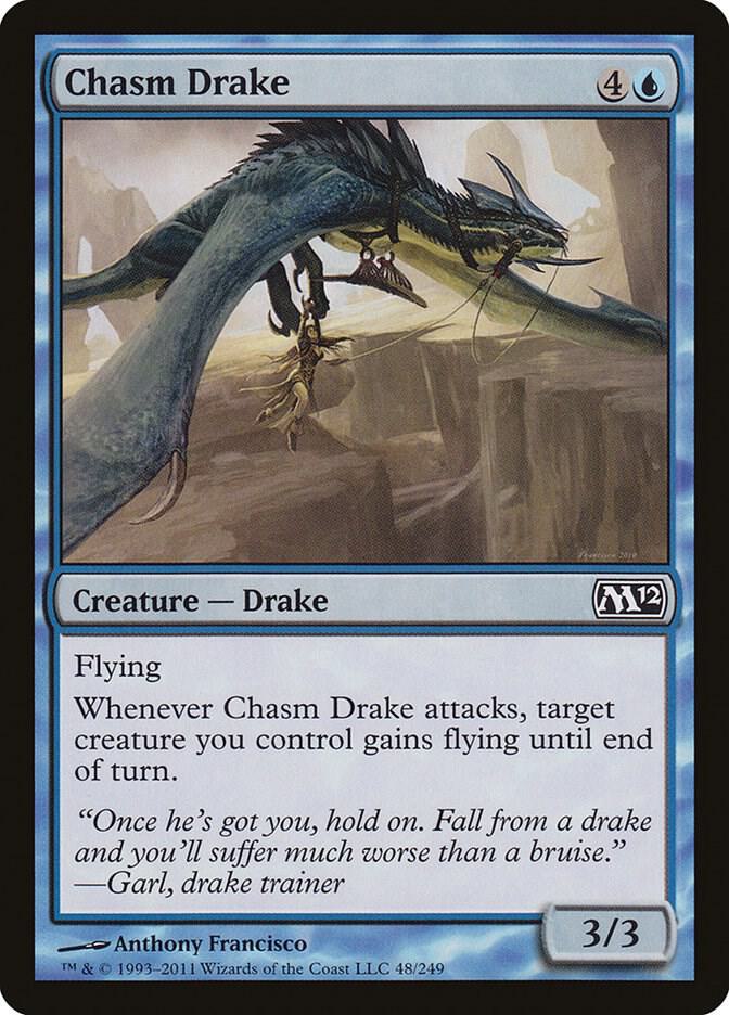 Chasm Drake [Magic 2012 (M12) - 48]