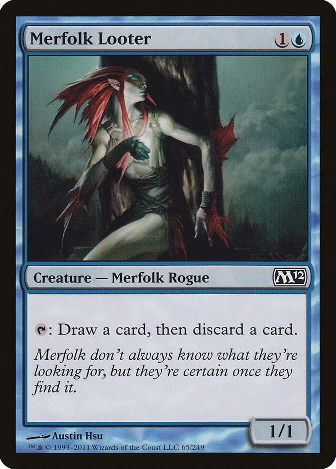 Merfolk Looter [Magic 2012 (M12) - 65]