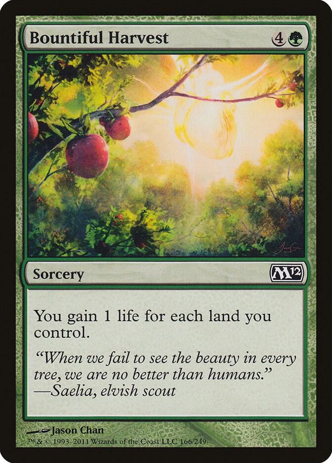 Bountiful Harvest [Magic 2012 (M12) - 166]