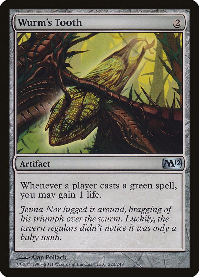 Wurm's Tooth [Magic 2012 (M12) - 223]