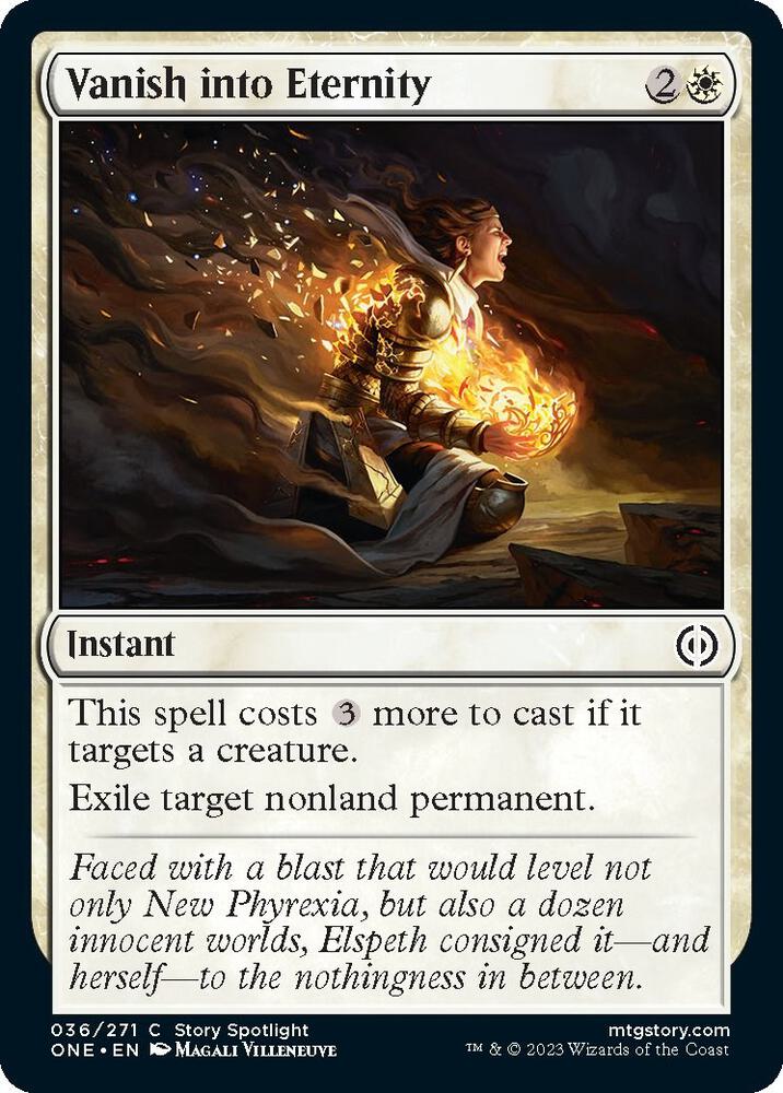 Vanish into Eternity [Phyrexia: All Will Be One - 36]