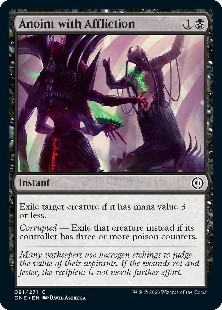 Anoint with Affliction [Phyrexia: All Will Be One - 81]
