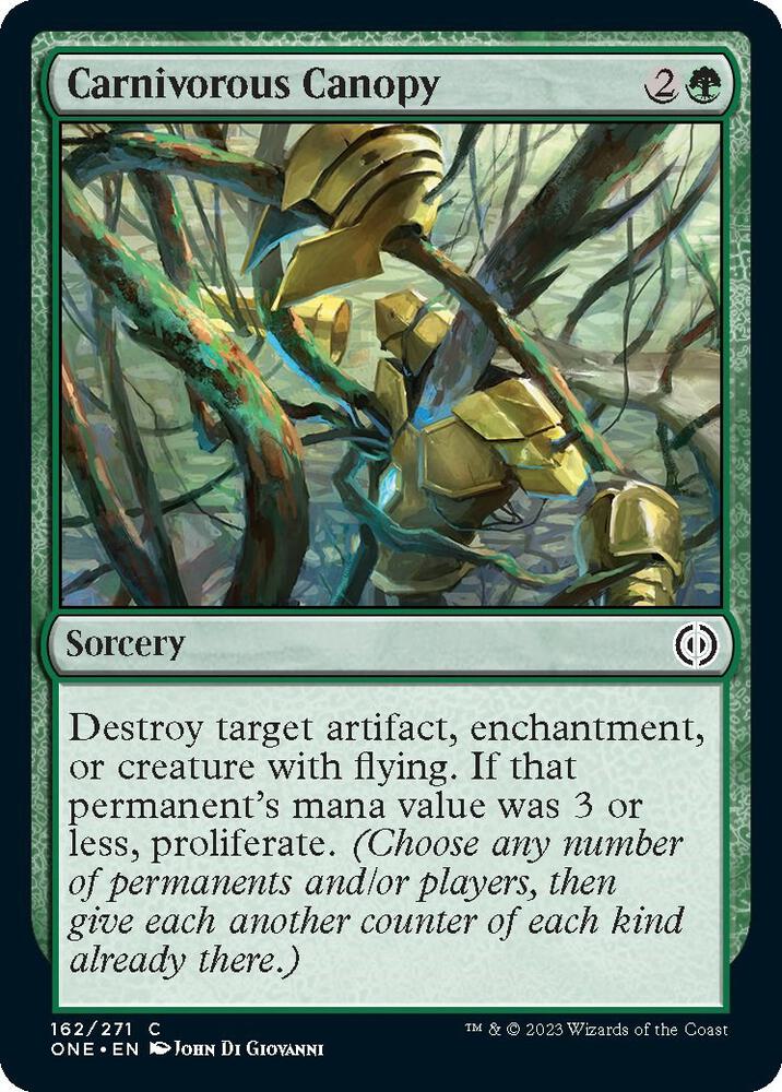 Carnivorous Canopy [Phyrexia: All Will Be One - 162]