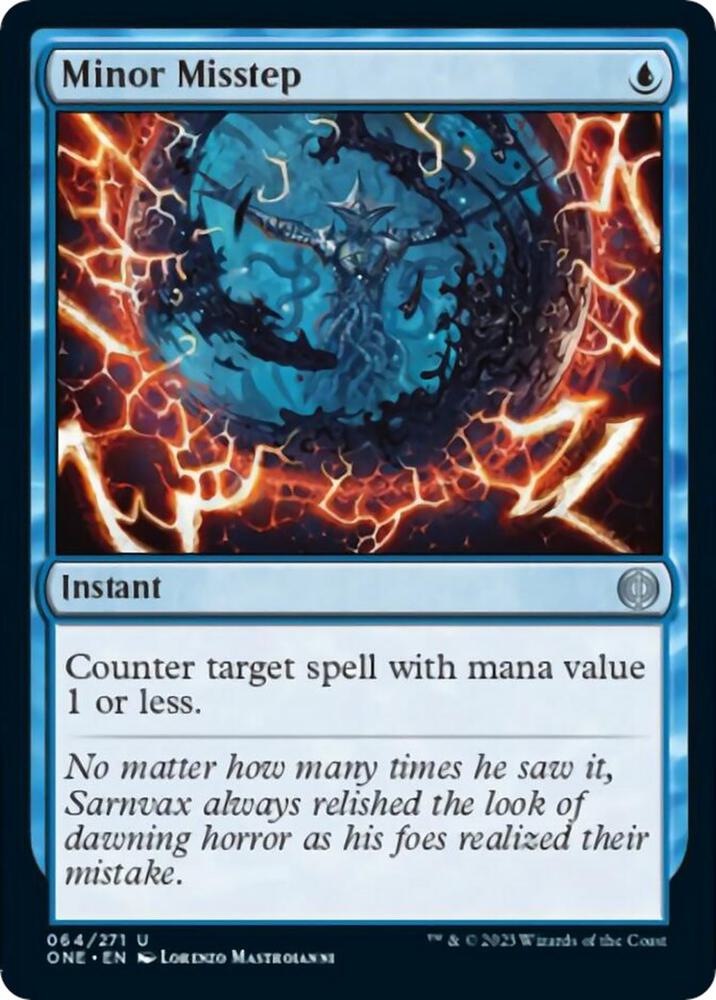 Minor Misstep [Phyrexia: All Will Be One - 64]