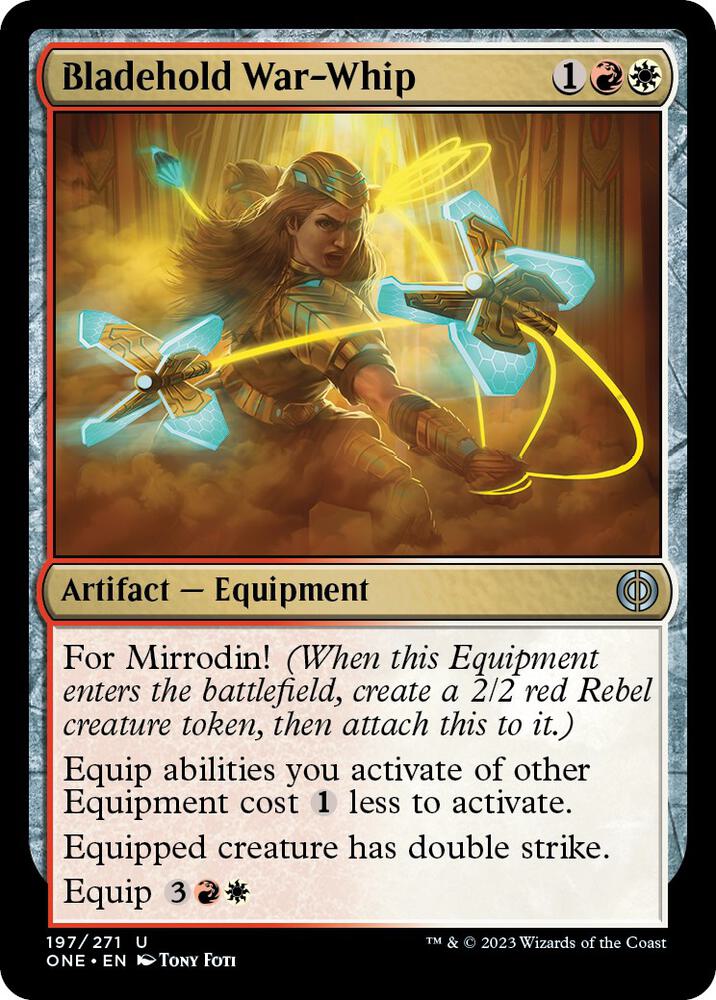 Bladehold War-Whip [Phyrexia: All Will Be One - 197]