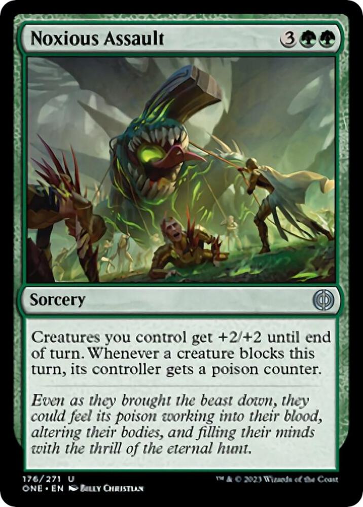 Noxious Assault [Phyrexia: All Will Be One - 176]