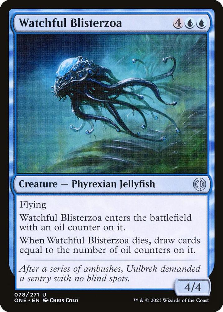 Watchful Blisterzoa [Phyrexia: All Will Be One - 78]