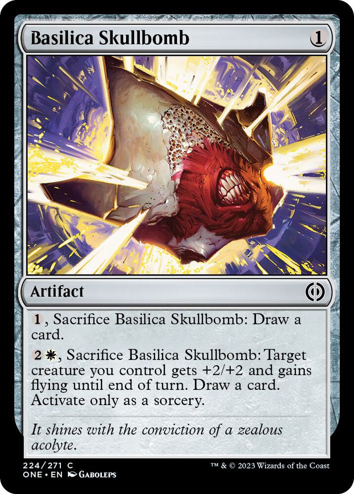 Basilica Skullbomb [Phyrexia: All Will Be One - 224]