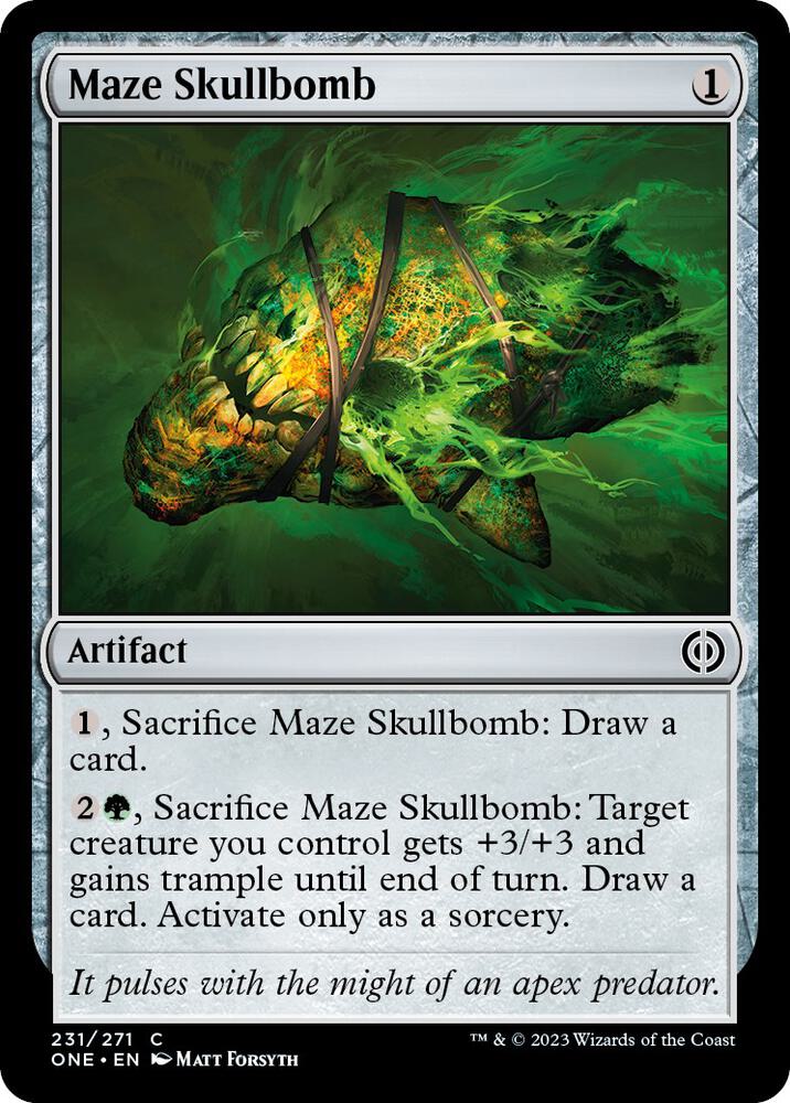 Maze Skullbomb [Phyrexia: All Will Be One - 231]