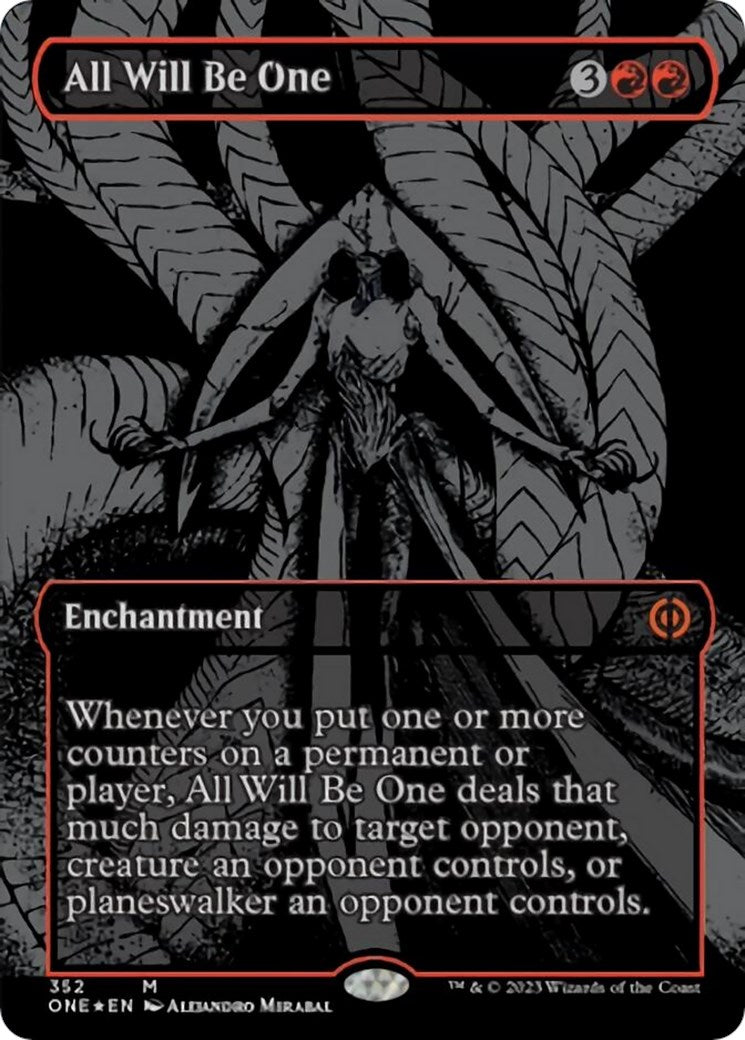 All Will Be One (Oil Slick Raised Foil)