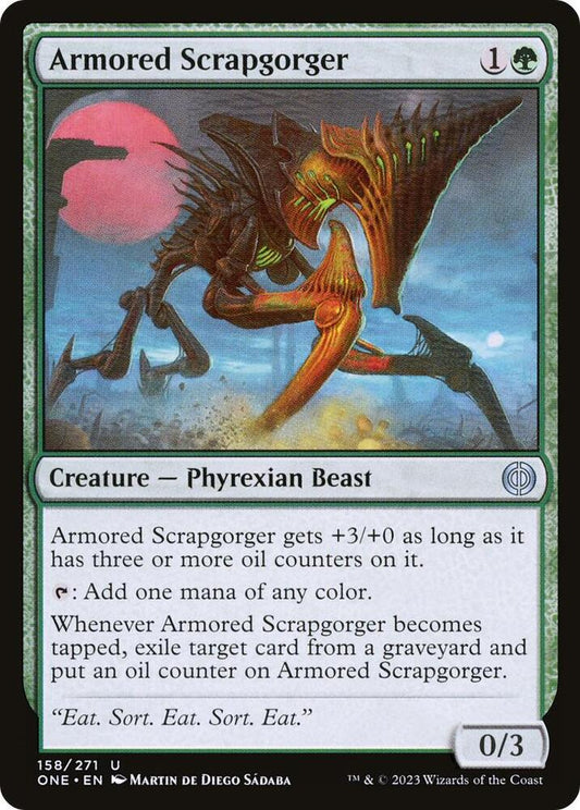 Armored Scrapgorger [Phyrexia: All Will Be One - 158]