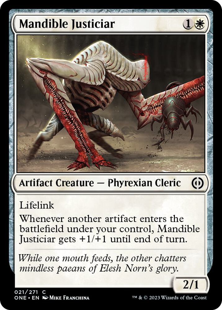 Mandible Justiciar [Phyrexia: All Will Be One - 21]