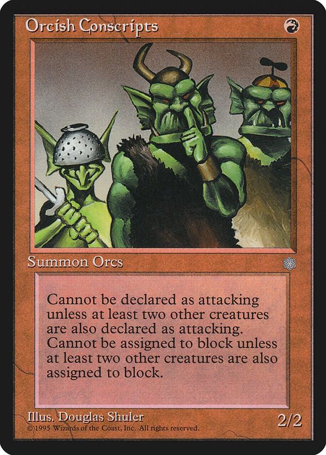 Orcish Conscripts [Ice Age - 206]