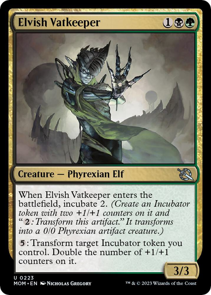 Elvish Vatkeeper [March of the Machine - 223]