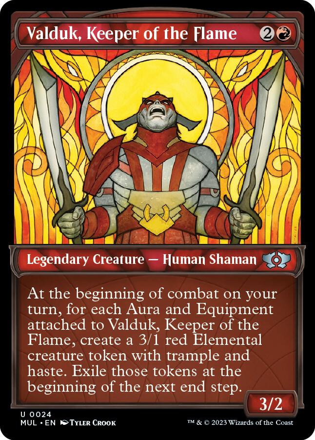 Valduk, Keeper of the Flame [March of the Machine: Multiverse Legends - 24]