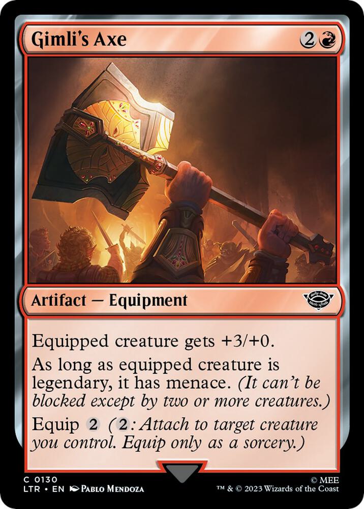 Gimli's Axe [Universes Beyond: The Lord of the Rings: Tales of Middle-earth - 130]