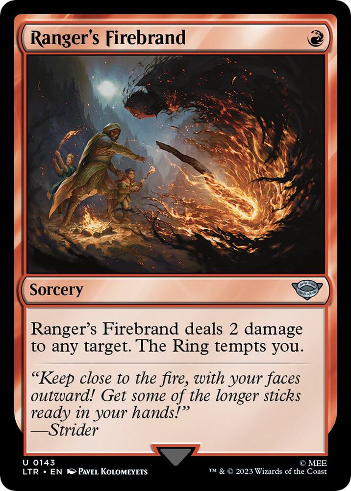 Ranger's Firebrand [Universes Beyond: The Lord of the Rings: Tales of Middle-earth - 143]