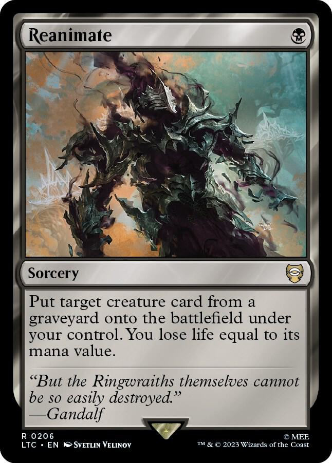 Reanimate [Commander: The Lord of the Rings: Tales of Middle-earth - 206]
