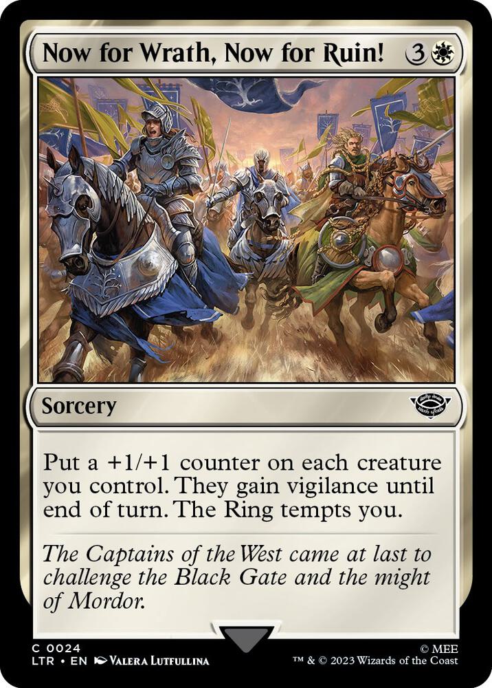 Now for Wrath, Now for Ruin! [Universes Beyond: The Lord of the Rings: Tales of Middle-earth - 24]