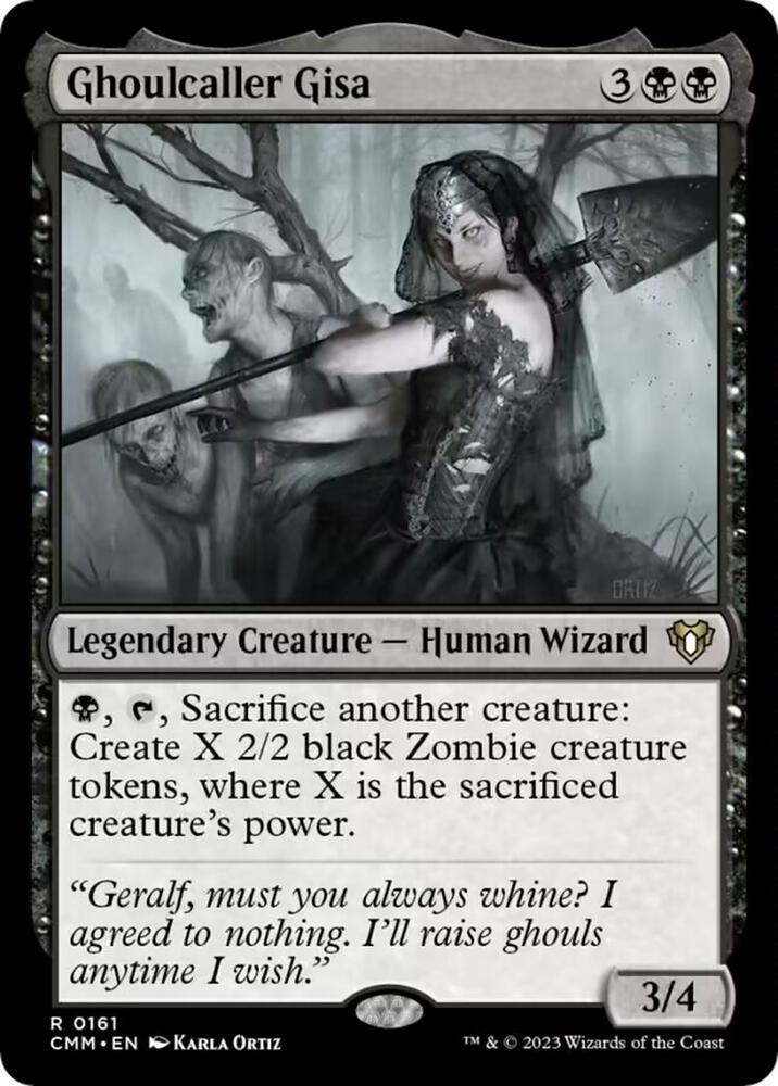 Ghoulcaller Gisa [Commander Masters - 161]