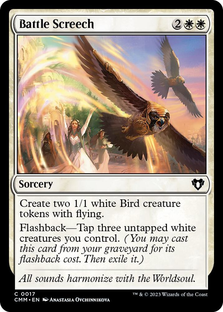 Battle Screech [Commander Masters - 17]
