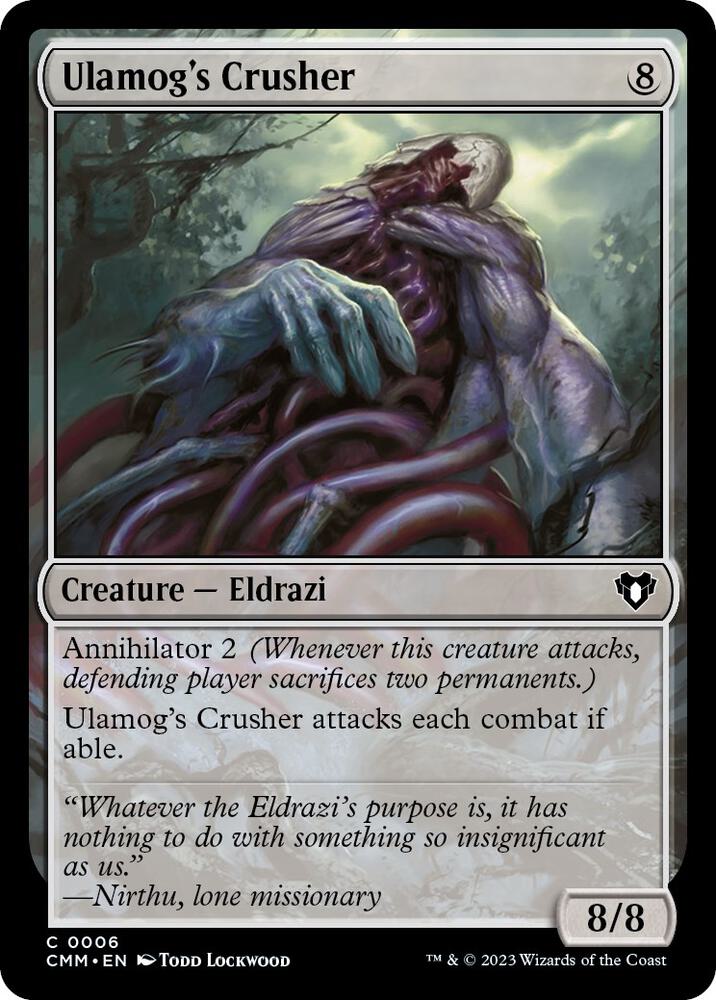 Ulamog's Crusher [Commander Masters - 6]