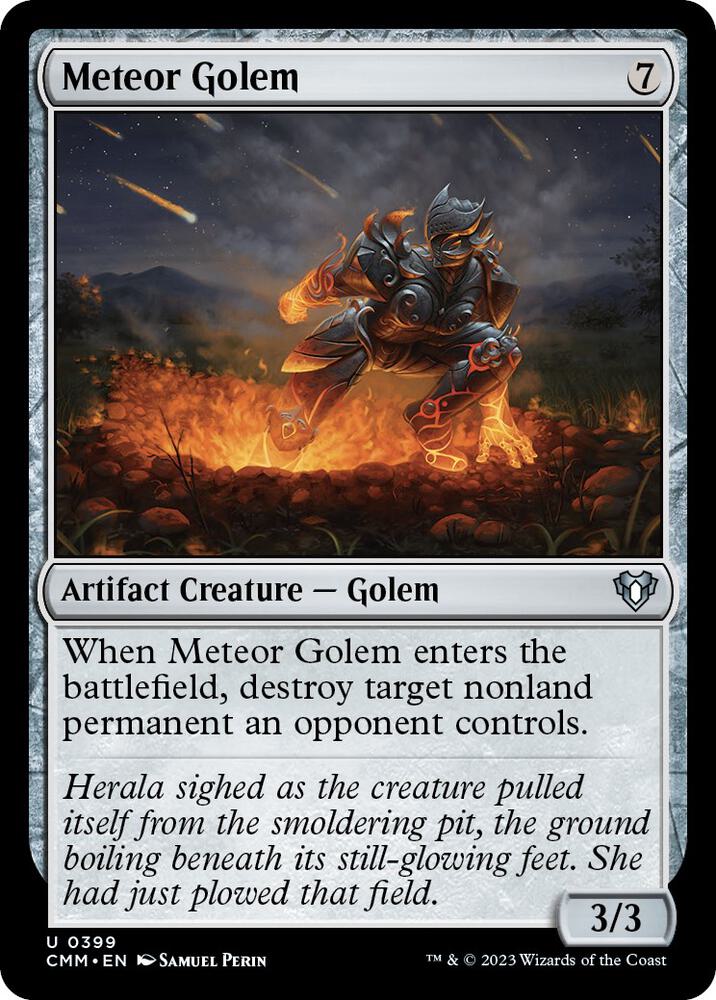 Meteor Golem [Commander Masters - 399]