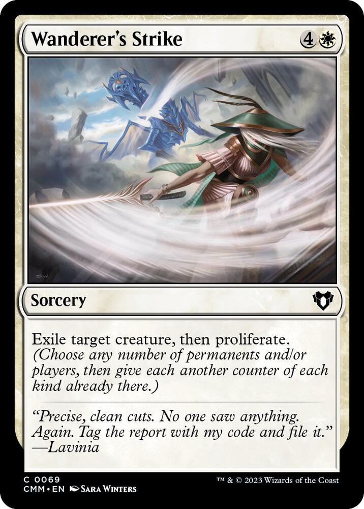 Wanderer's Strike [Commander Masters - 69]