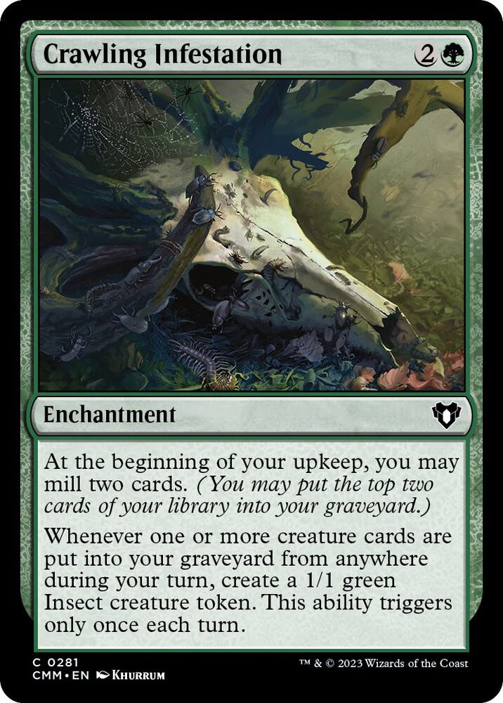 Crawling Infestation [Commander Masters - 281]
