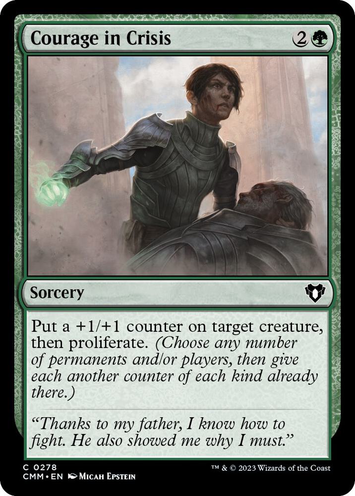 Courage in Crisis [Commander Masters - 278]
