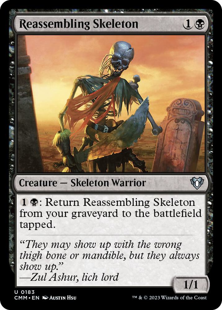 Reassembling Skeleton [Commander Masters - 183]